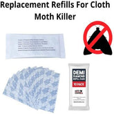 Demi Diamond Clothes Moth Killer - Repellent Refill pads - Moth Control
