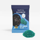 Rat & Mouse Poison Grain Bait (3x50g) - Moth Control