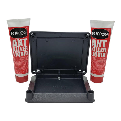 Nippon Ant Killer Bait Station Liquid Nest Trap, Stop Ants Colony Monitor Trap for Home & Garden Lawns Black Ant Stop Control Ants Nest in Lawn - Moth Control Nippon Ant Killer Bait Station Liquid Nest Trap, Stop Ants Colony Monitor Trap for Home & Garden Lawns Black Ant Stop Control Ants Nest in Lawn - Moth Control