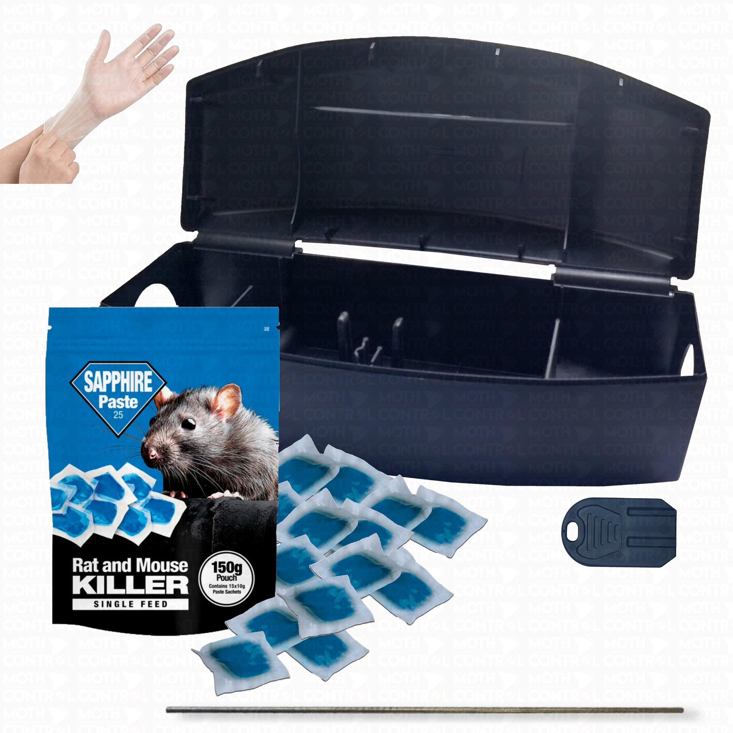 Rodent Bait Station Pasta Bait – Rat Mouse Control – Moth Control