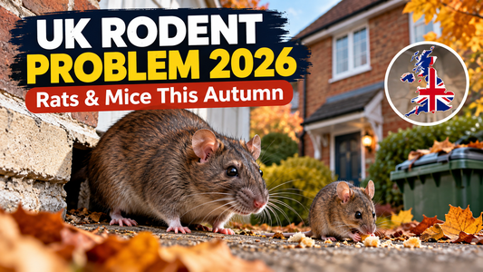 Rat and mouse activity in the UK during autumn 2026 near a British home