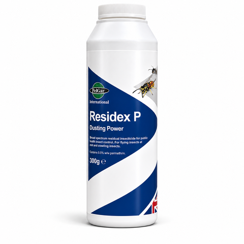 Residex Dusting Powder 300g | Permethrin 0.5% | HSE Approved