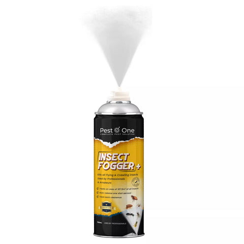 Pro Formula Insect Fogger One Time Spray- Mosquito, Bee, Wasp, Bedbug, Flies, Fleas, Spiders, Moths & Crawling Insects (Pack of 12)