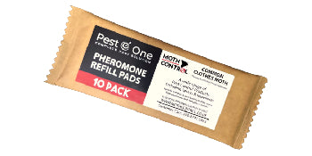 Clothe Moth Carpet Moth Food Moth Pheromone Refill Pads (Pack of 10) - Moth Control