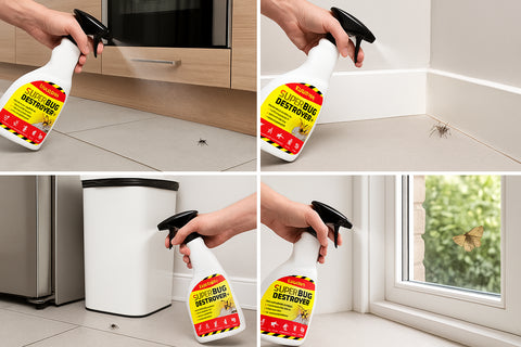 Super Bug Destroyer 500ml Spider and Bed Bug Killer Spray