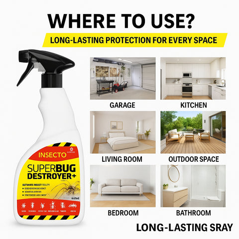 Super Bug Destroyer 500ml Spider and Bed Bug Killer Spray