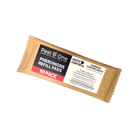 100x Clothes Moth Trap Refill Pads – Non-Toxic Monitoring Pack