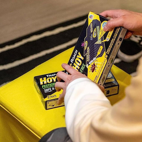 Hoy Hoy Cockroach Glue Traps (Pack of 5) – Insect Pest Control
