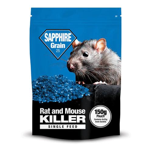 Rat & Mouse Poison Grain Baits (6 x25g) - Moth Control