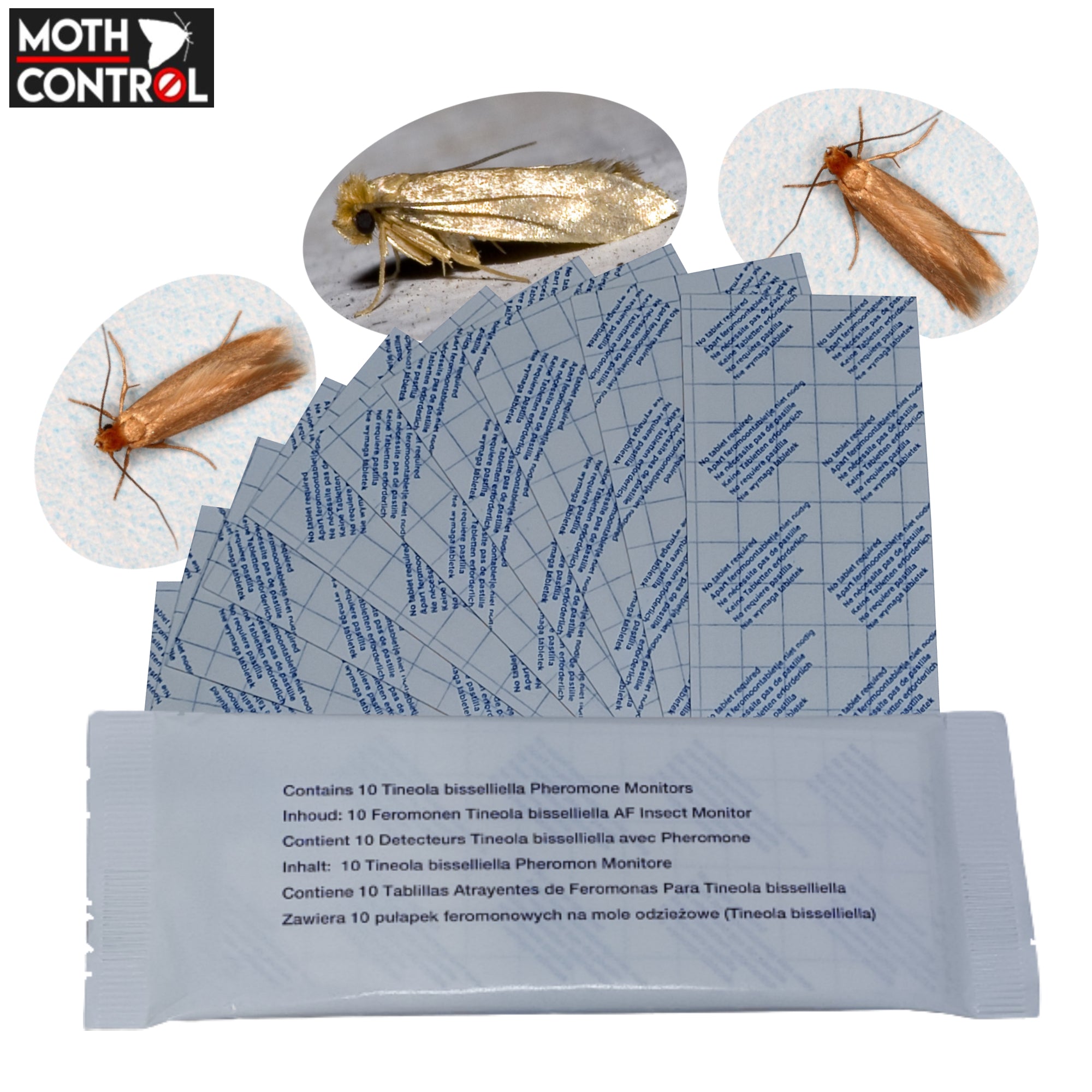 Rentokil Moth Killer Strips - 10 Pack