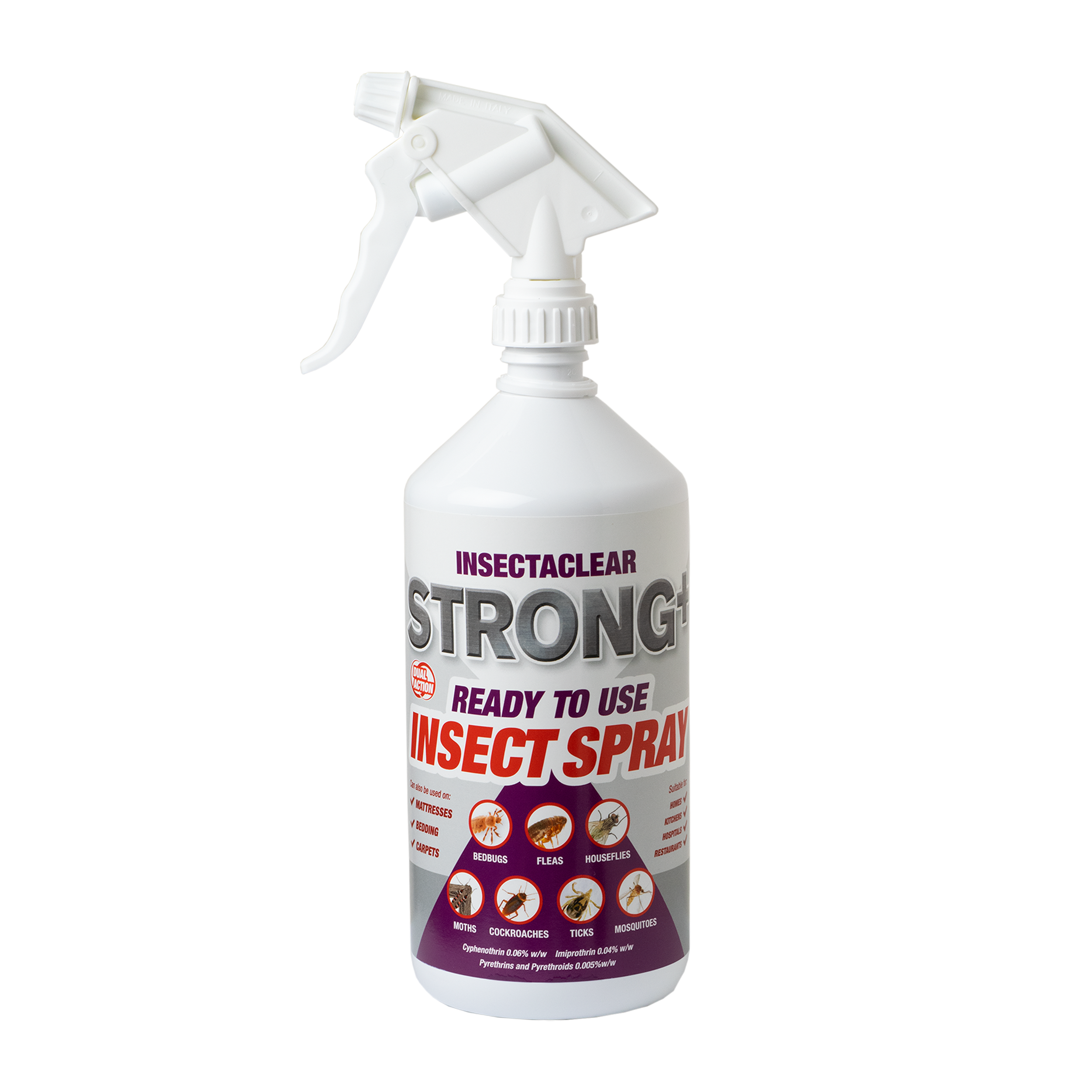 Insect Spray - Insectaclear STRONG 1 litre x 12 - Moth Control
