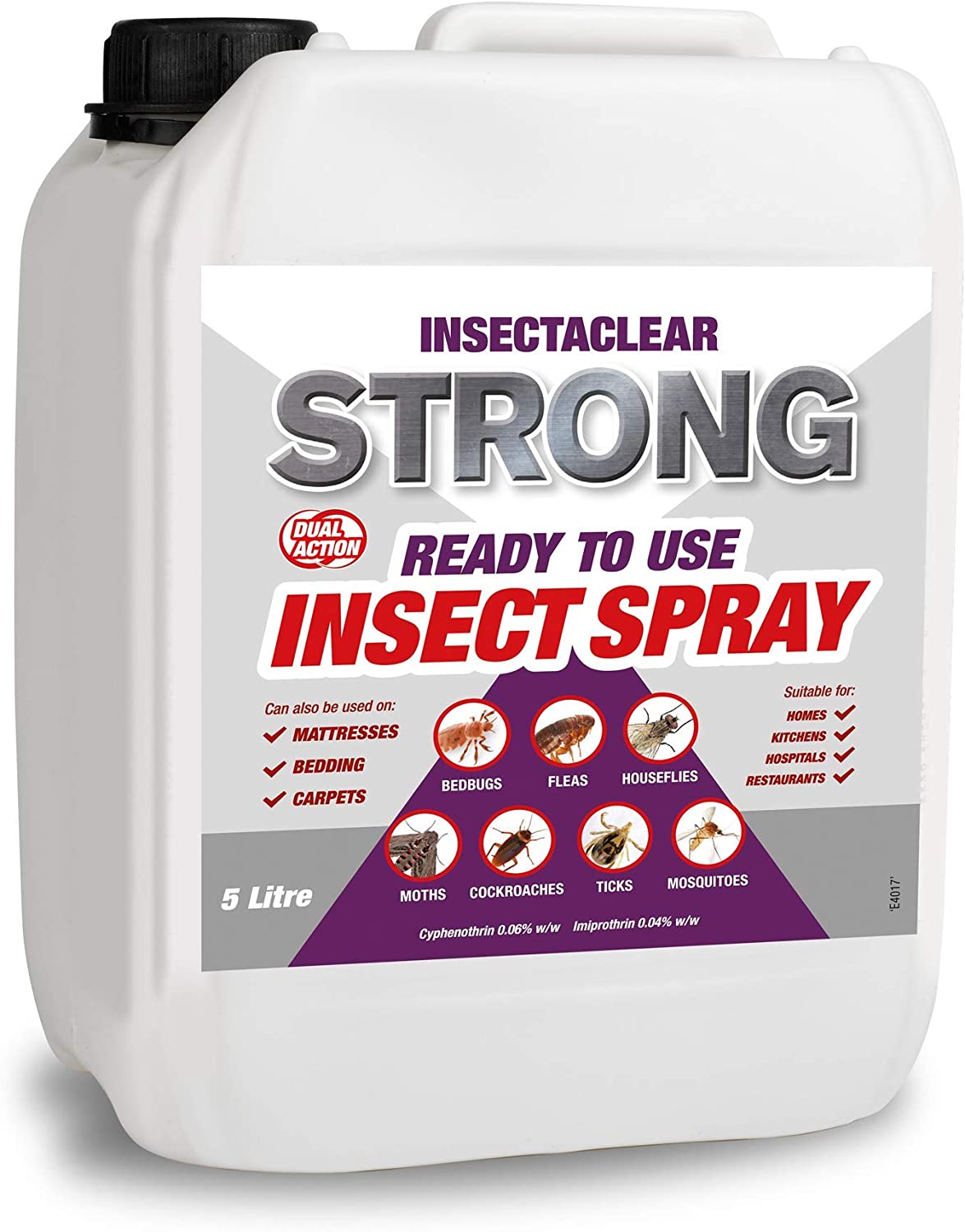 Insect Spray - Insectaclear STRONG 5 litre - Moth Control