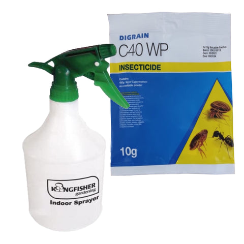 DIGRAIN C40 WP (Ficam alternative) All Insect Killer Kit - Moth Control