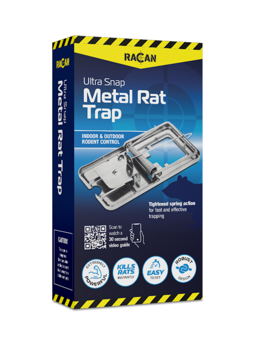 Ultra Snap Metal Rat Trap Instant Powerful Killer Rodent Control BIGGER SNAP RAT TRAP - Moth Control