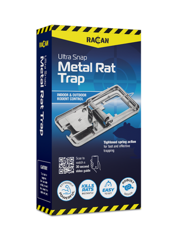 Ultra Snap Metal Rat Trap Instant Powerful Killer Rodent Control BIGGER SNAP RAT TRAP - Moth Control