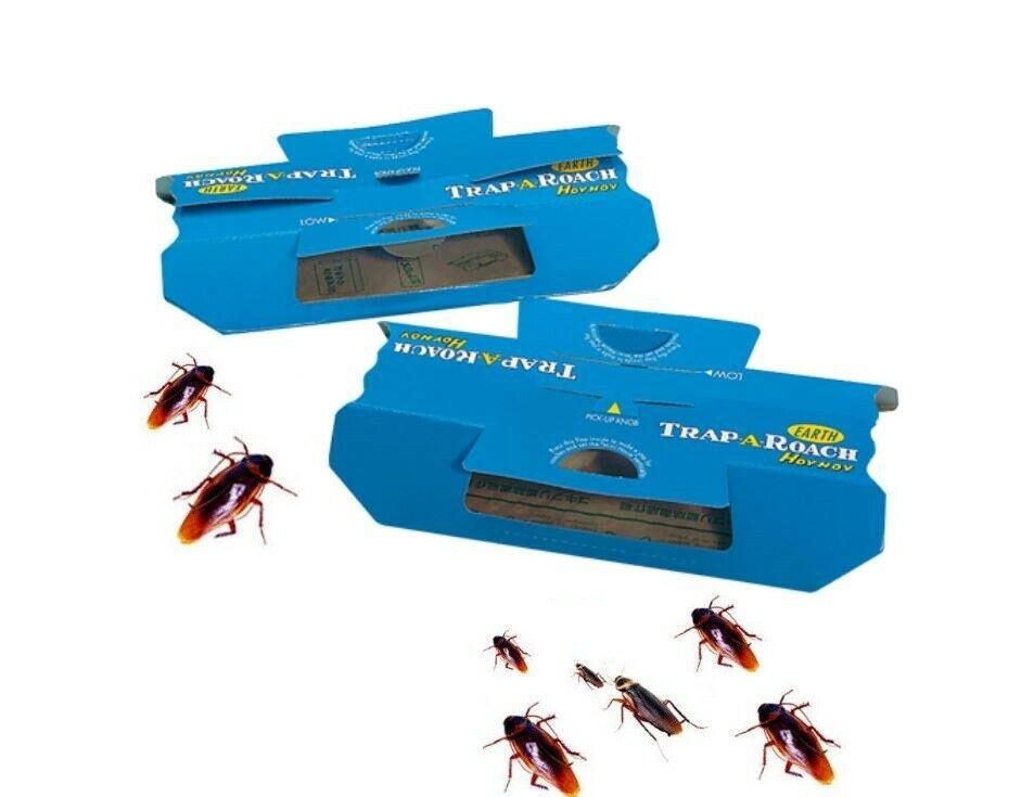 5 Cockroach Glue Traps Spider Ant Woodlice Pest Control Insect Bug Killer - Moth Control