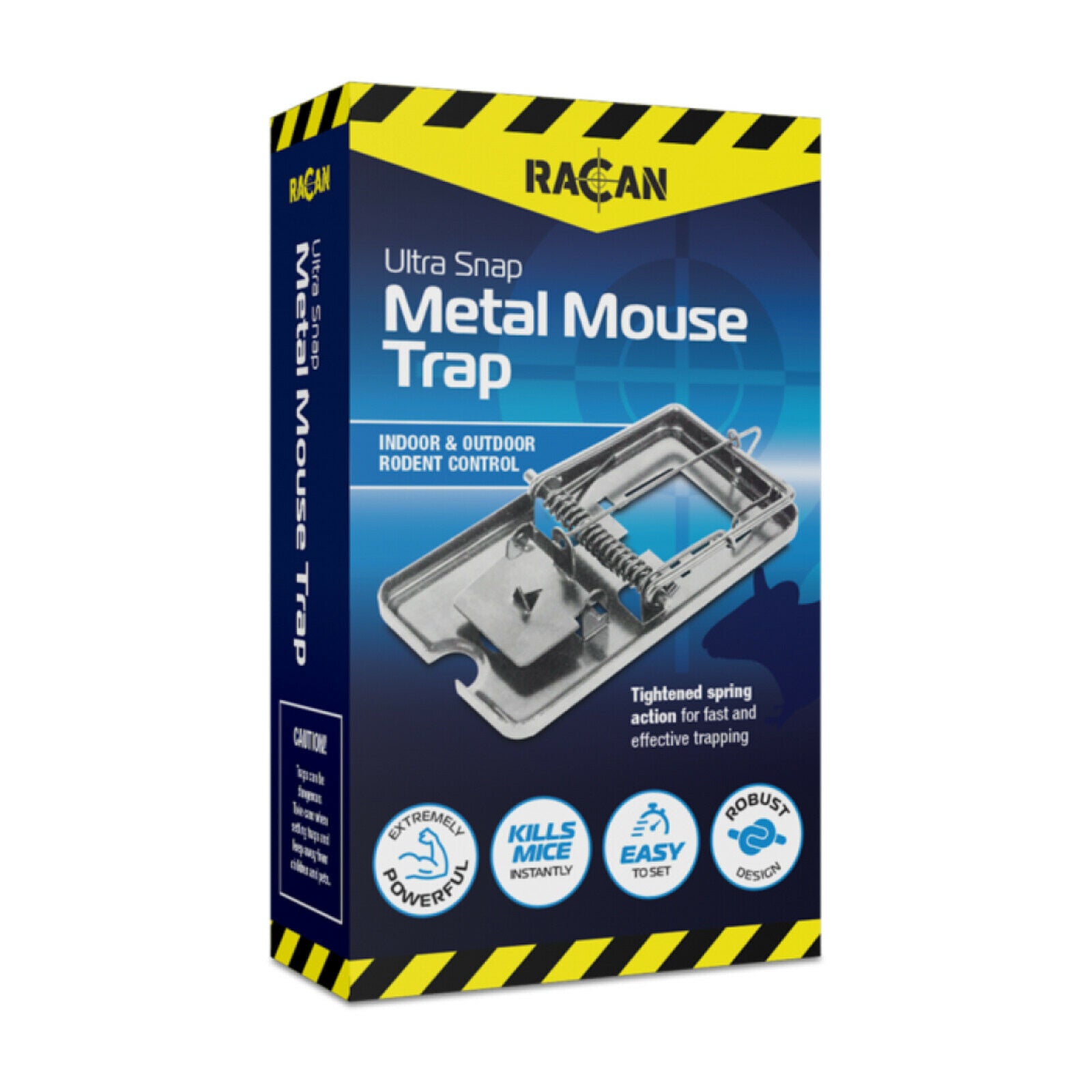 Ultra Snap Metal Mouse Mice Trap Instant Powerful Killer Rodent Control - Moth Control